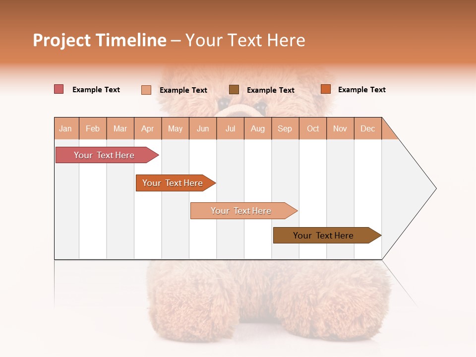 Teddybears Seasonal Bears PowerPoint Template