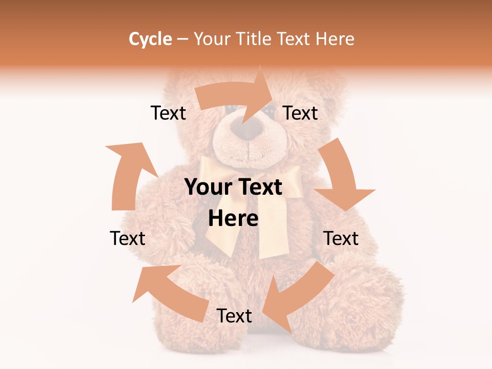 Teddybears Seasonal Bears PowerPoint Template