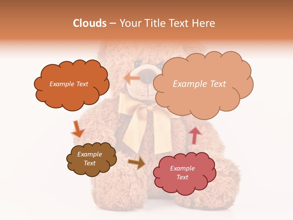 Teddybears Seasonal Bears PowerPoint Template