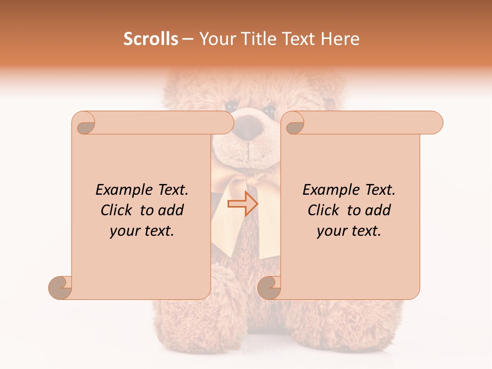 Teddybears Seasonal Bears PowerPoint Template
