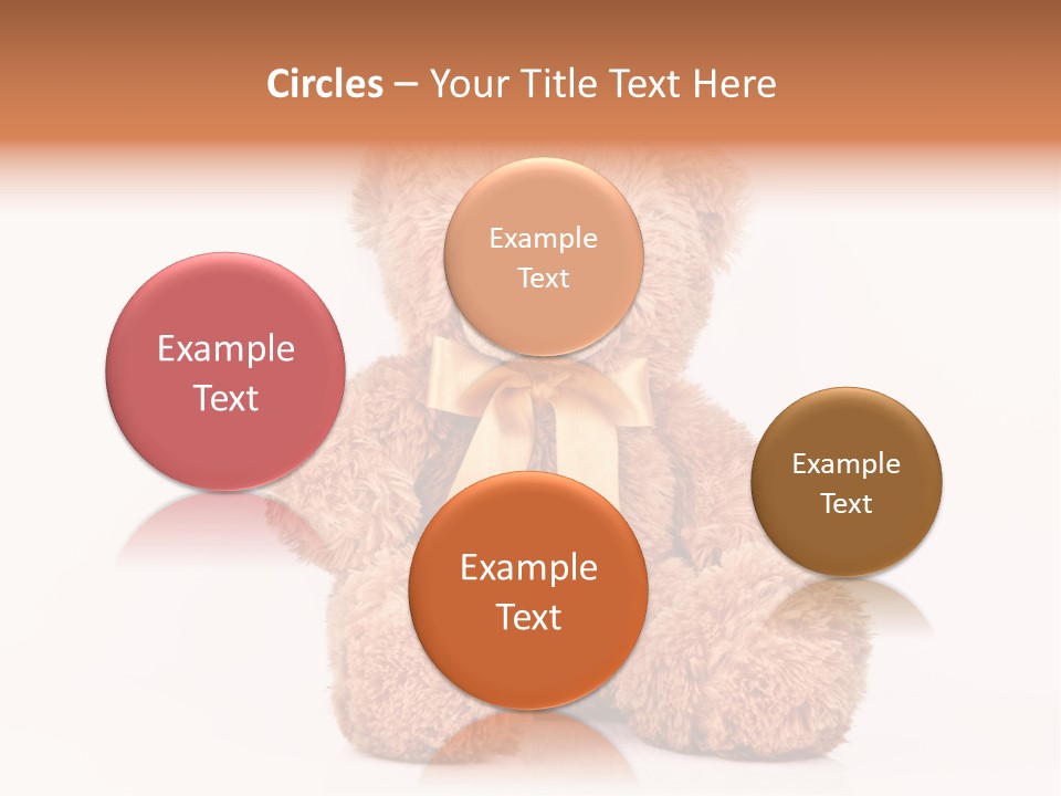 Teddybears Seasonal Bears PowerPoint Template