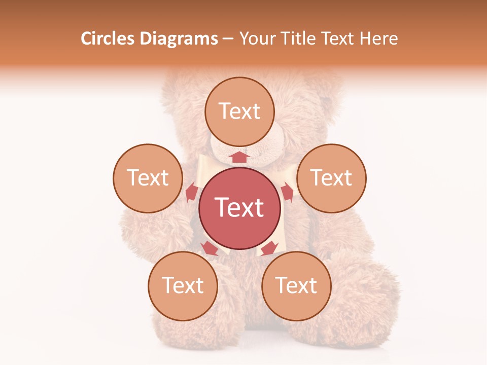 Teddybears Seasonal Bears PowerPoint Template