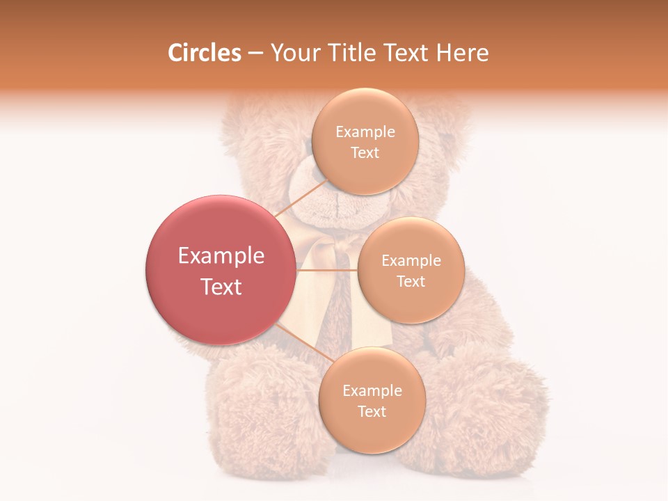 Teddybears Seasonal Bears PowerPoint Template