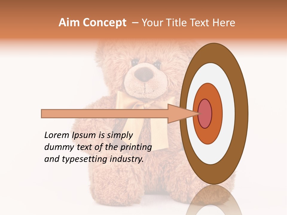 Teddybears Seasonal Bears PowerPoint Template