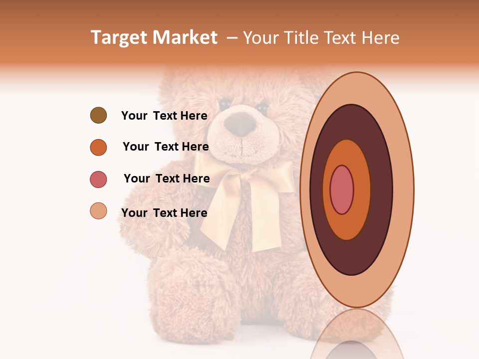 Teddybears Seasonal Bears PowerPoint Template