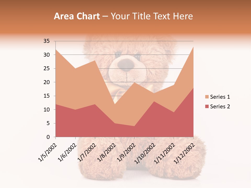 Teddybears Seasonal Bears PowerPoint Template
