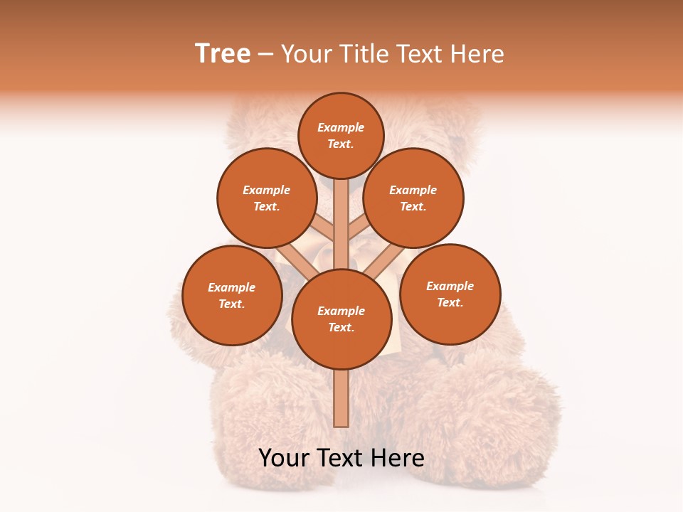 Teddybears Seasonal Bears PowerPoint Template