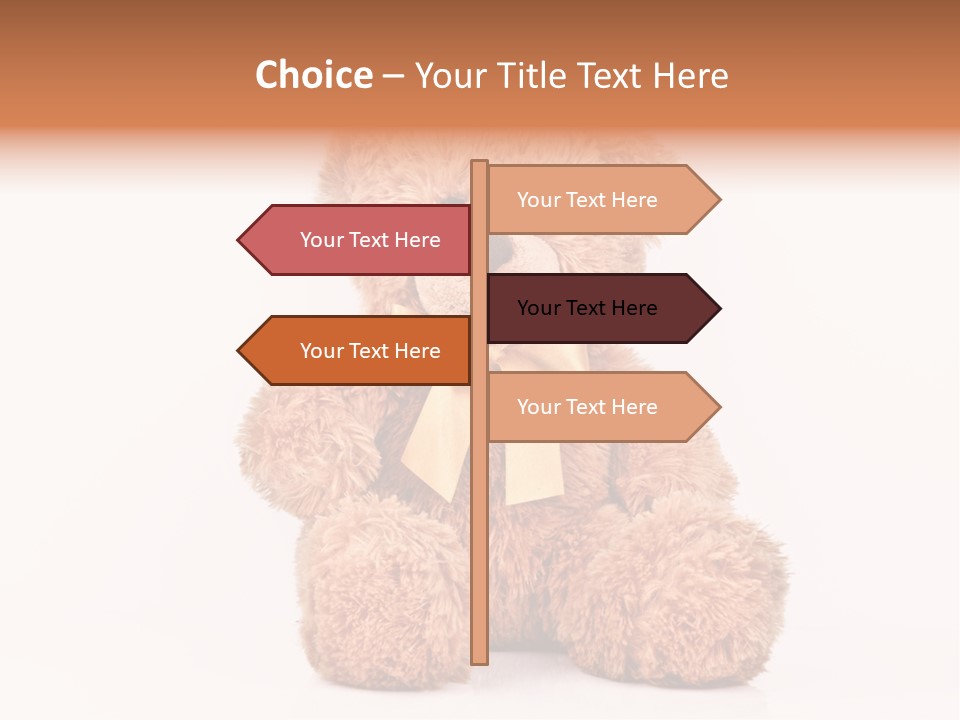 Teddybears Seasonal Bears PowerPoint Template