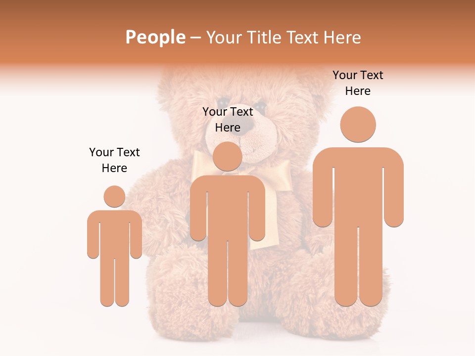 Teddybears Seasonal Bears PowerPoint Template