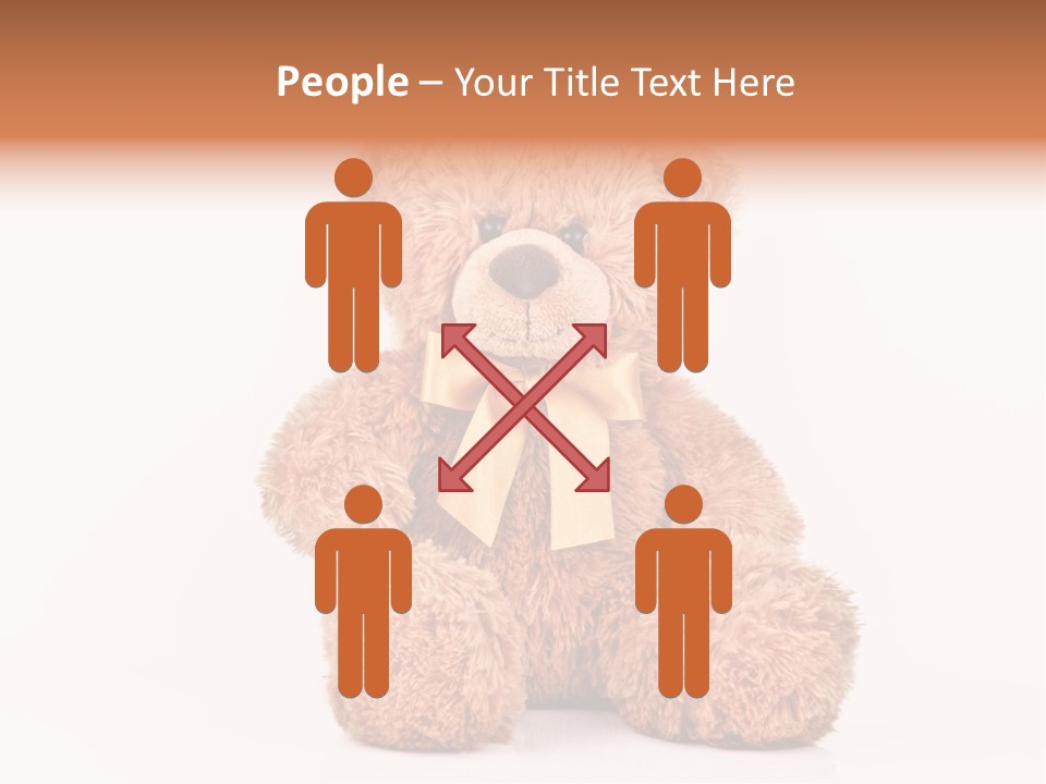 Teddybears Seasonal Bears PowerPoint Template
