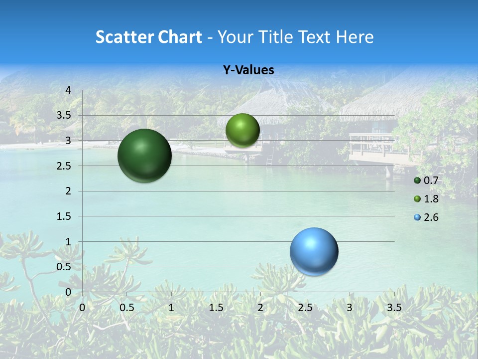 Relaxation Island Bungalow PowerPoint Template