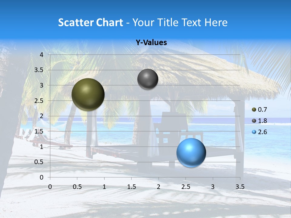 Chair Outdoor Palmtree PowerPoint Template