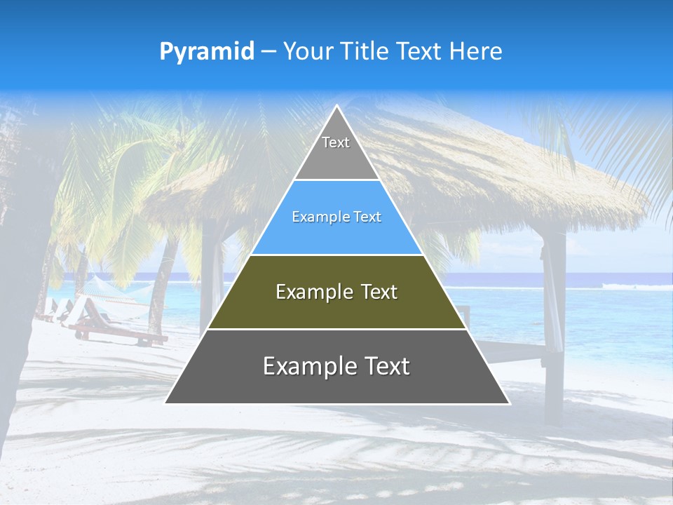 Chair Outdoor Palmtree PowerPoint Template