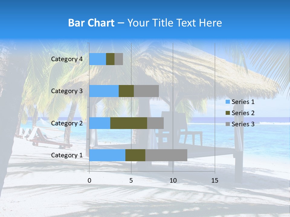 Chair Outdoor Palmtree PowerPoint Template