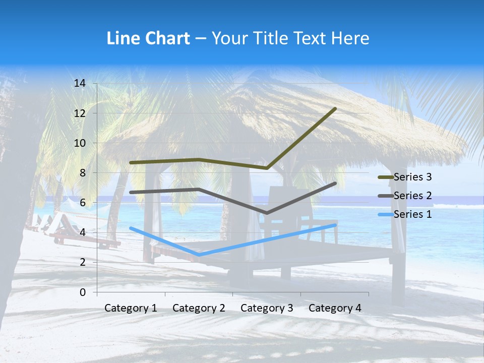 Chair Outdoor Palmtree PowerPoint Template