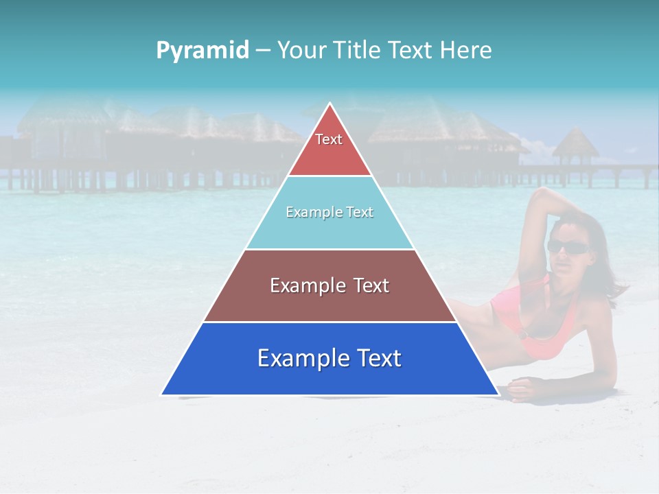 Tropical Water Tahiti PowerPoint Template