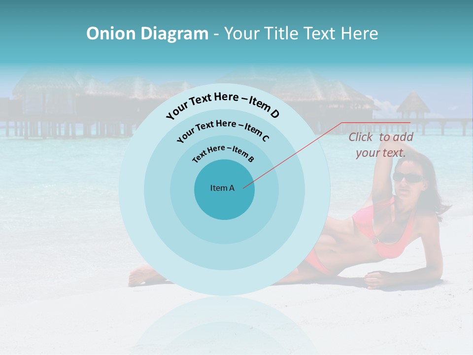 Tropical Water Tahiti PowerPoint Template