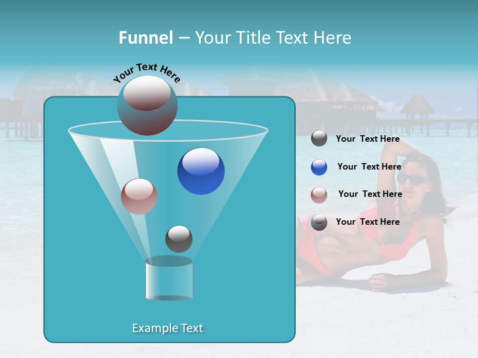 Tropical Water Tahiti PowerPoint Template