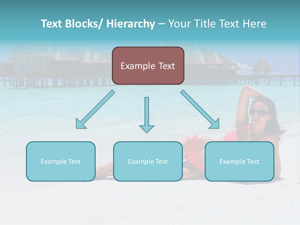 Tropical Water Tahiti PowerPoint Template