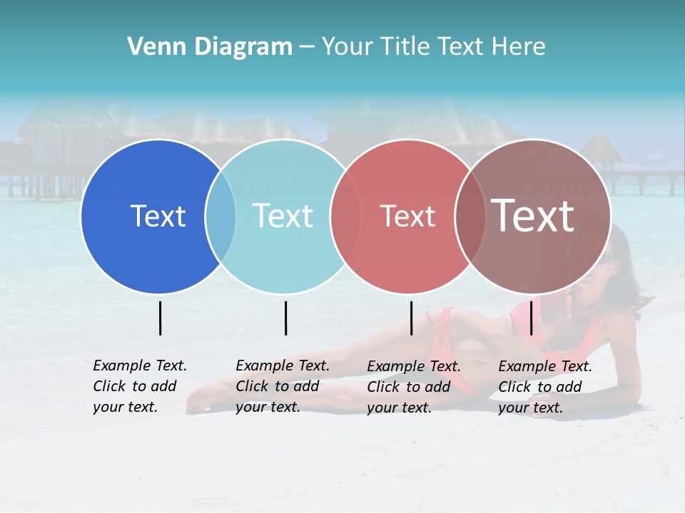 Tropical Water Tahiti PowerPoint Template
