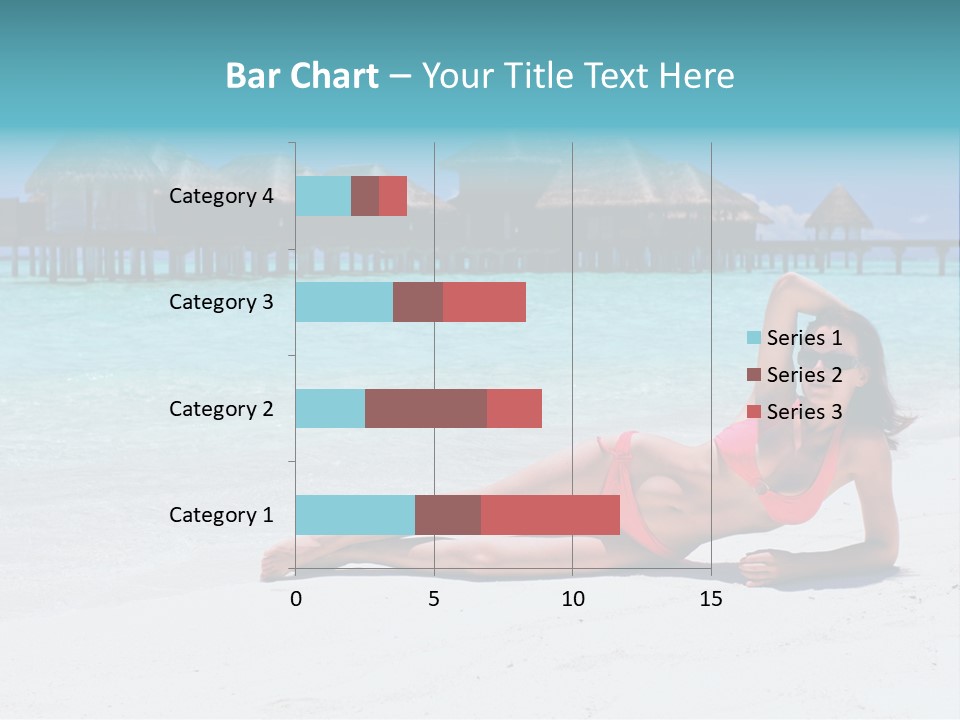 Tropical Water Tahiti PowerPoint Template