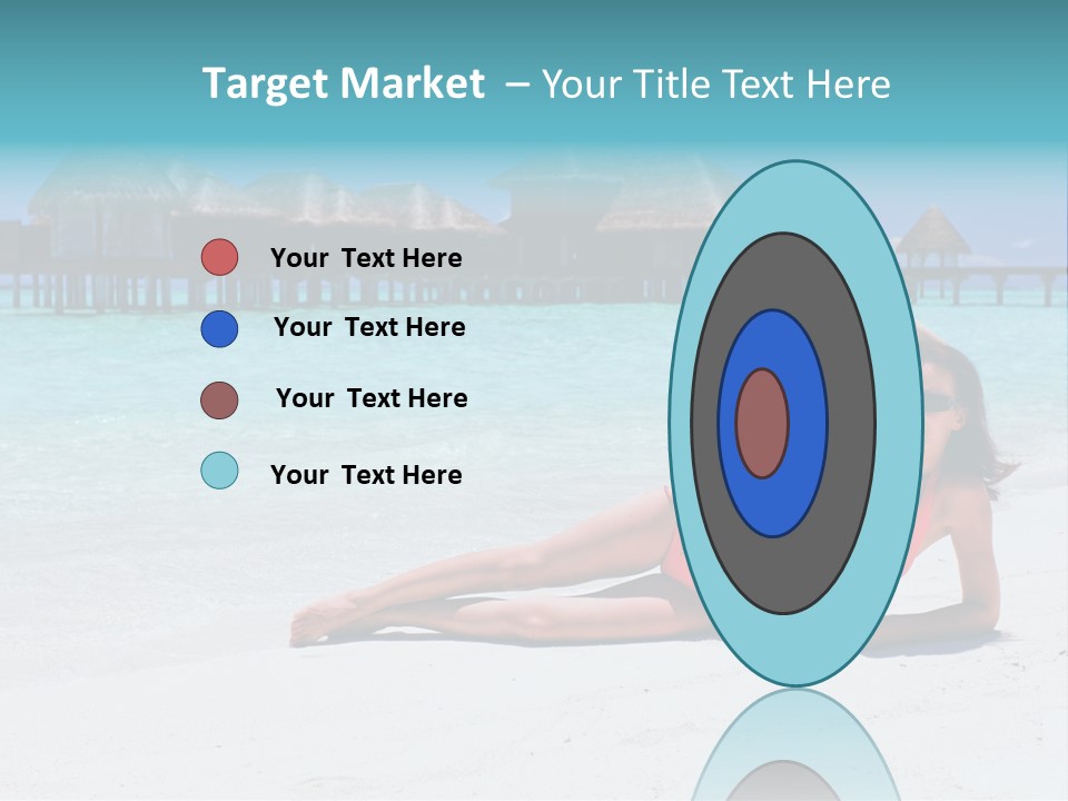Tropical Water Tahiti PowerPoint Template