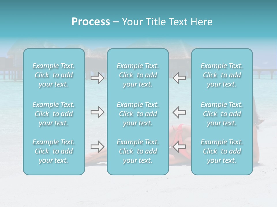 Tropical Water Tahiti PowerPoint Template