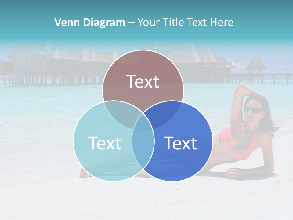 Tropical Water Tahiti PowerPoint Template