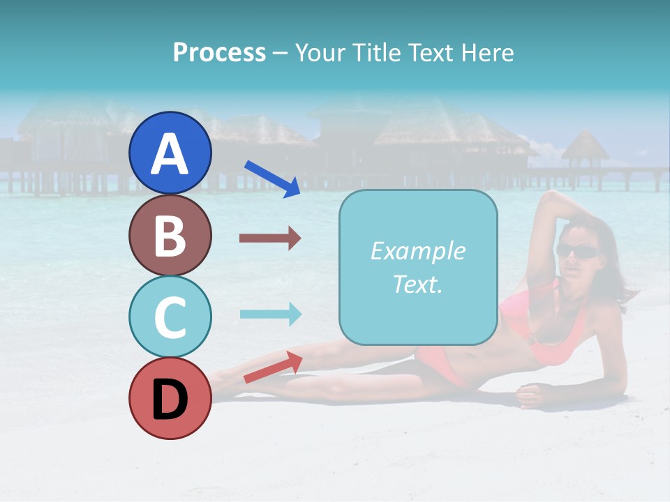 Tropical Water Tahiti PowerPoint Template