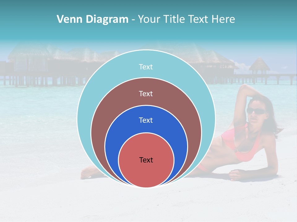 Tropical Water Tahiti PowerPoint Template