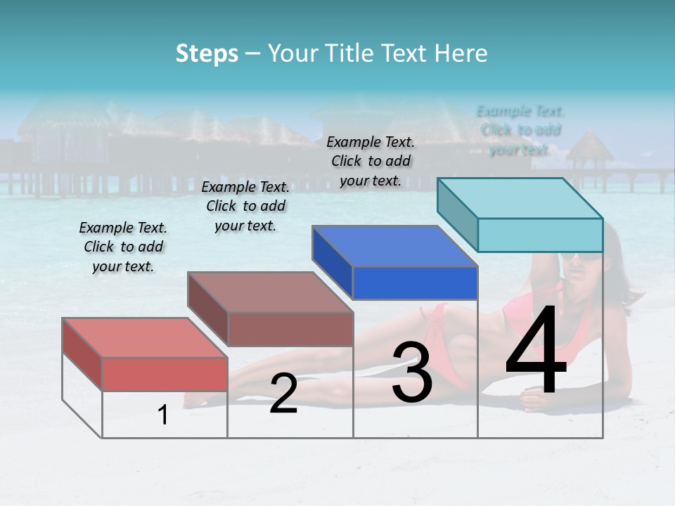 Tropical Water Tahiti PowerPoint Template