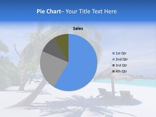 Blue Holiday Getaway PowerPoint Template