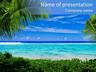 Background Destinations Summer PowerPoint Template