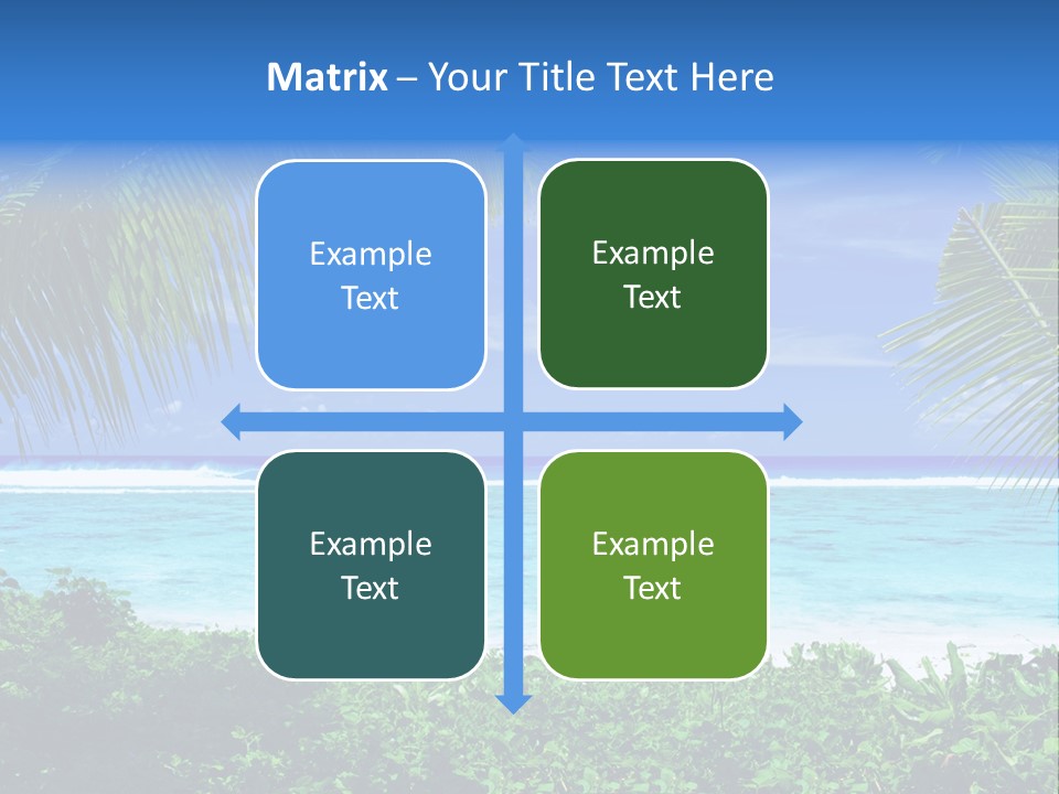 Background Destinations Summer PowerPoint Template