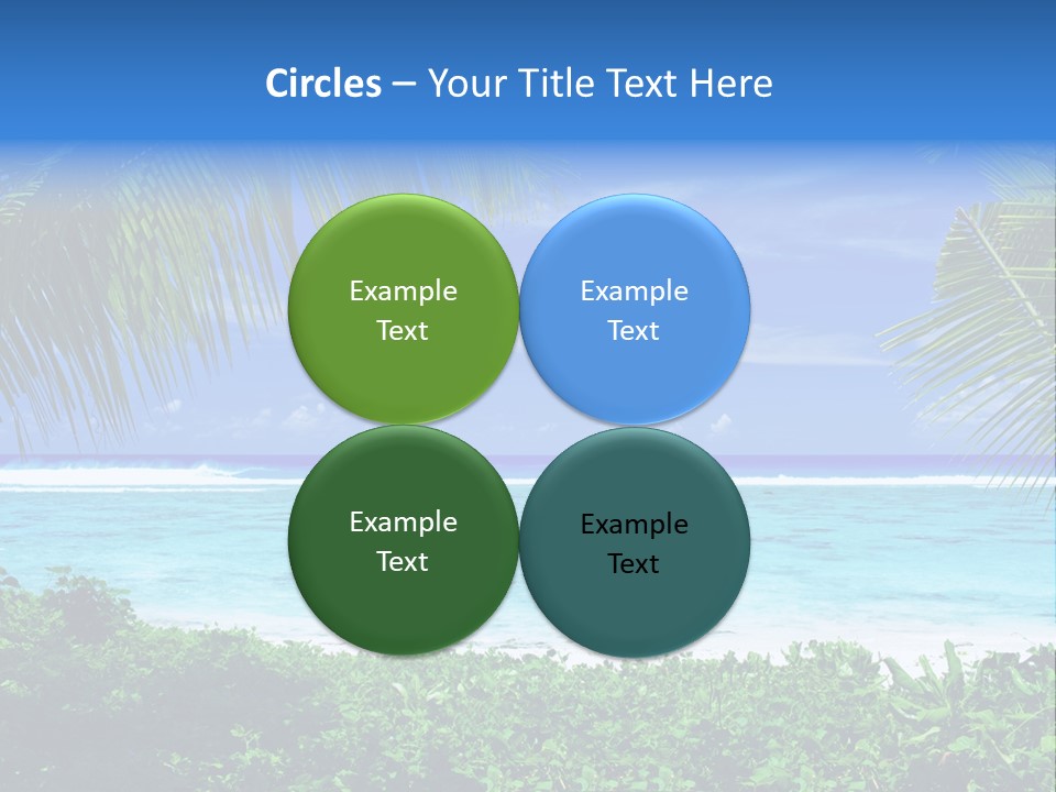 Background Destinations Summer PowerPoint Template