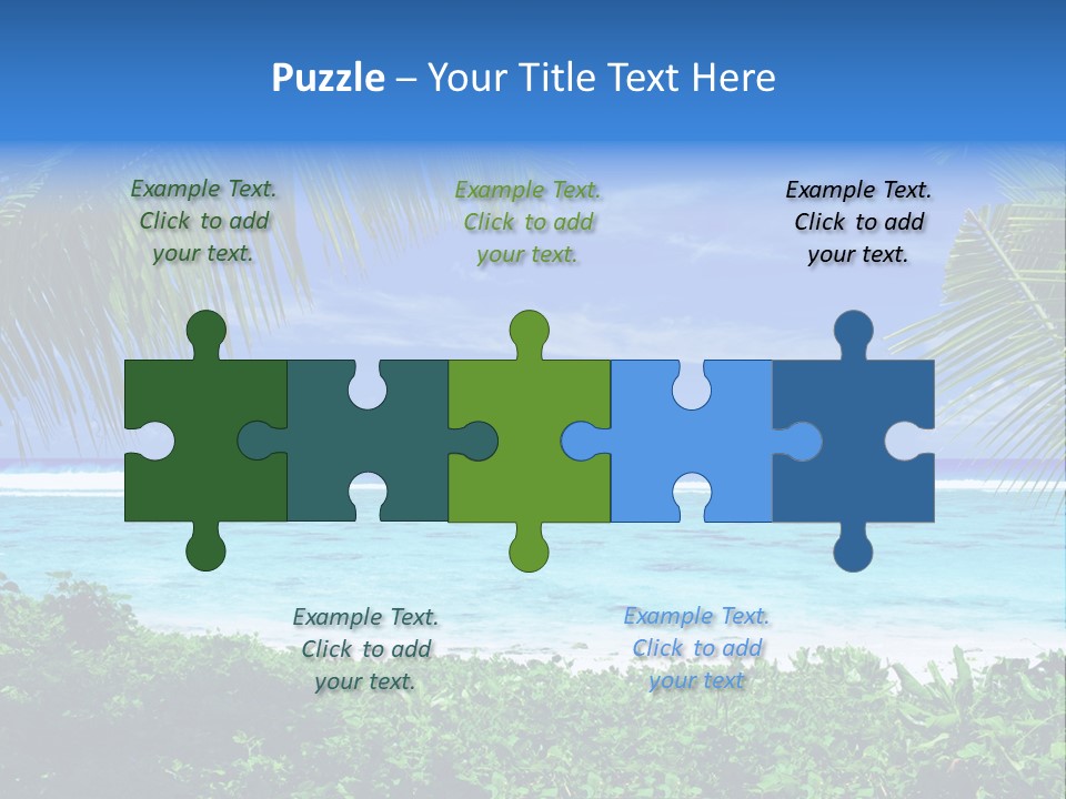 Background Destinations Summer PowerPoint Template