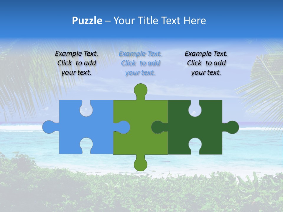 Background Destinations Summer PowerPoint Template