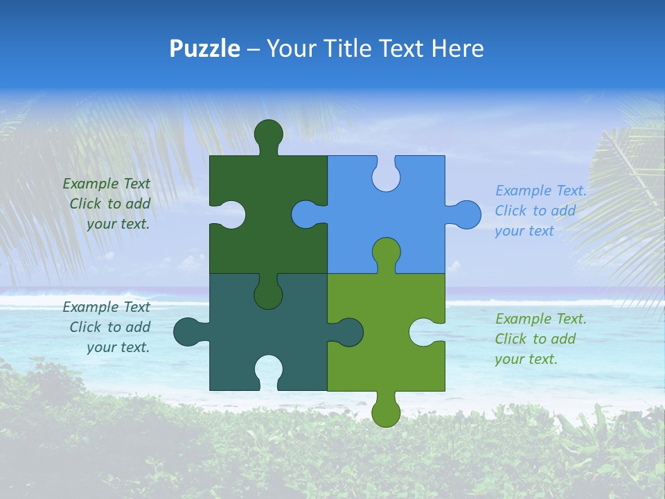 Background Destinations Summer PowerPoint Template