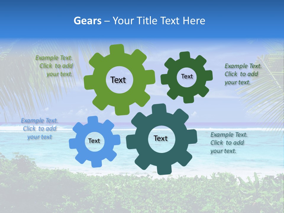 Background Destinations Summer PowerPoint Template