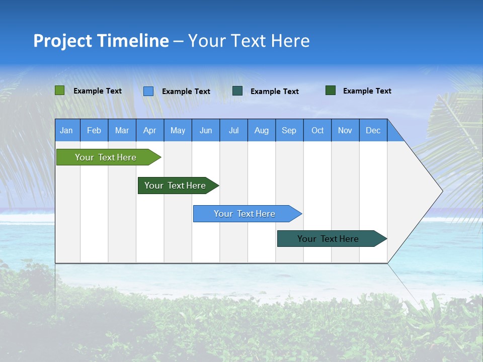 Background Destinations Summer PowerPoint Template