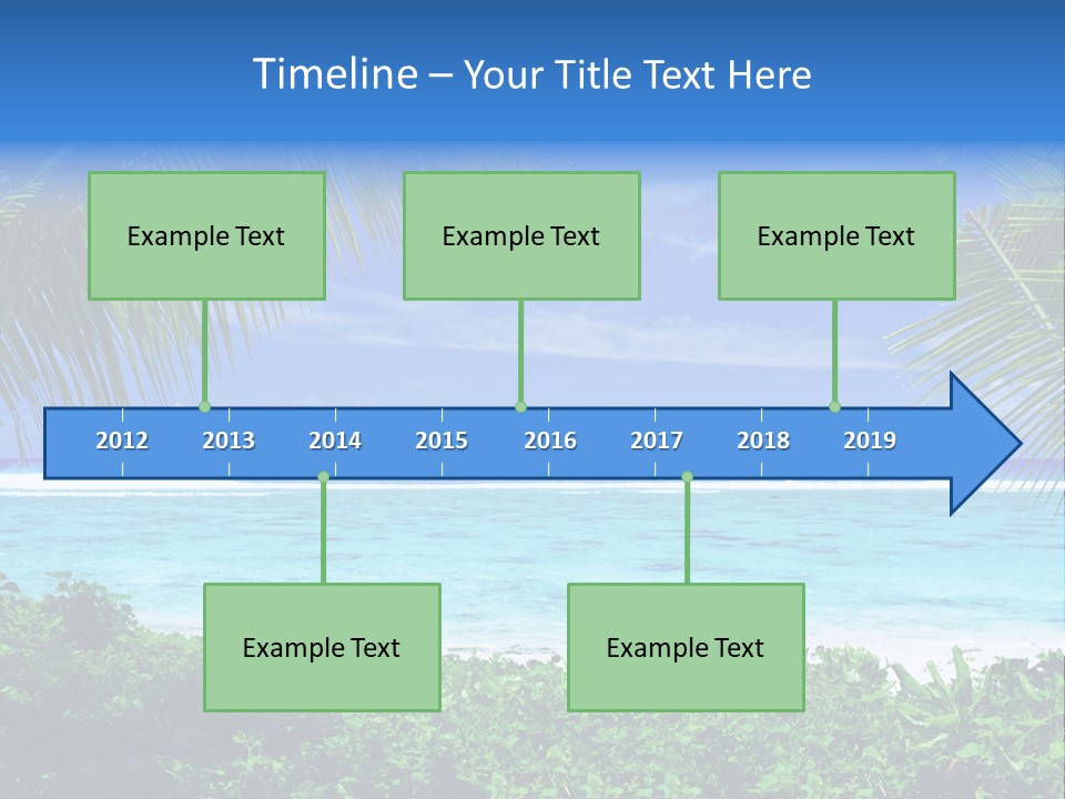 Background Destinations Summer PowerPoint Template