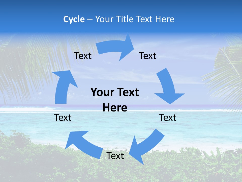 Background Destinations Summer PowerPoint Template