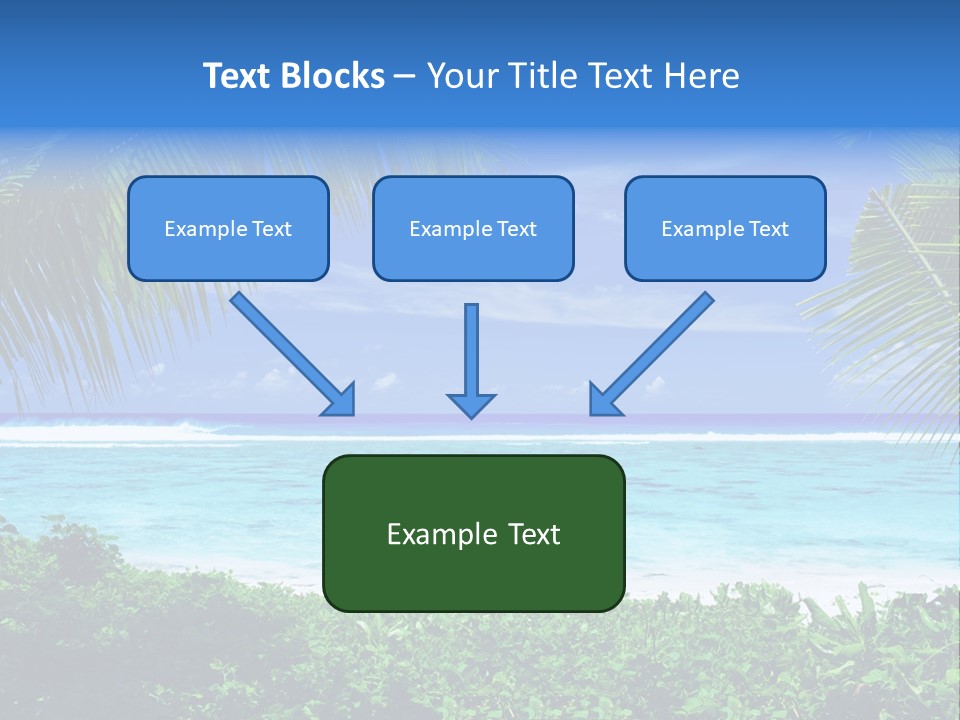 Background Destinations Summer PowerPoint Template