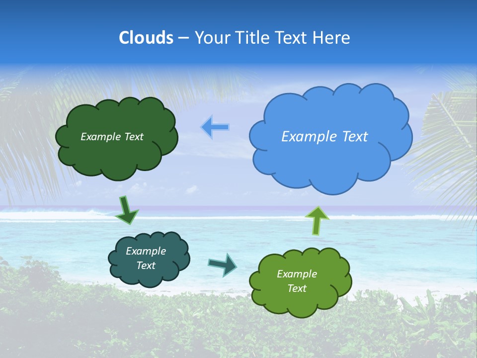 Background Destinations Summer PowerPoint Template