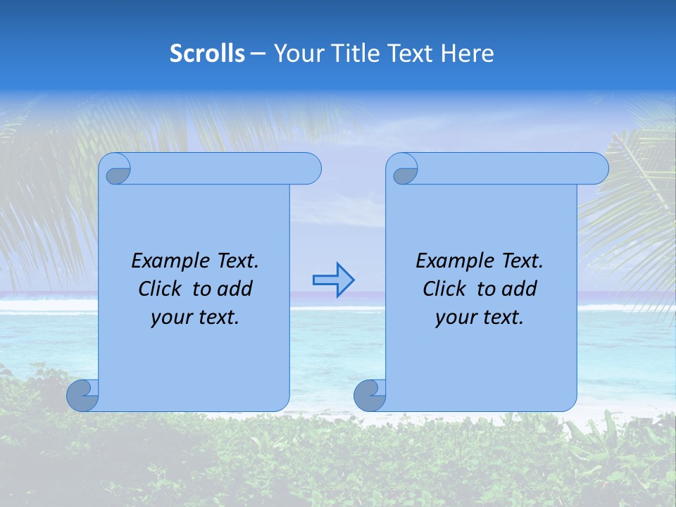 Background Destinations Summer PowerPoint Template