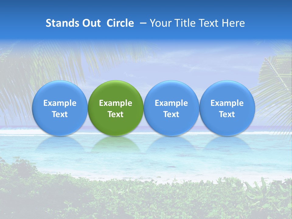 Background Destinations Summer PowerPoint Template