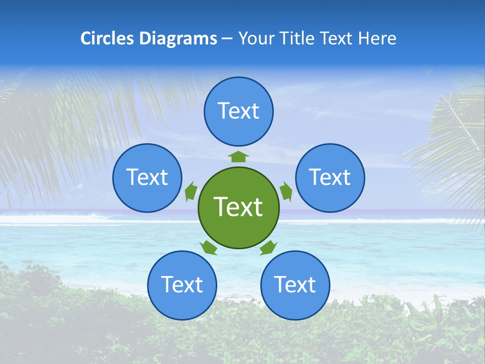 Background Destinations Summer PowerPoint Template