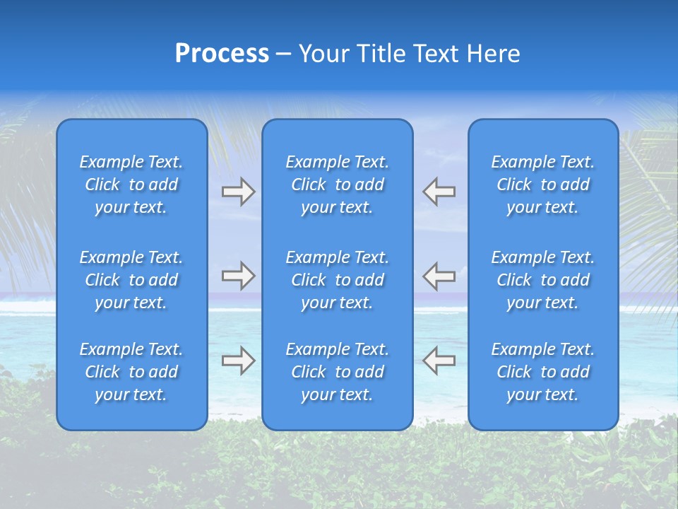 Background Destinations Summer PowerPoint Template