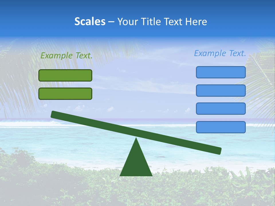 Background Destinations Summer PowerPoint Template