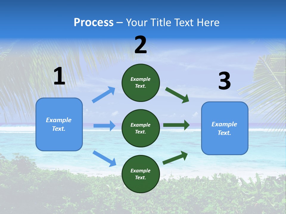 Background Destinations Summer PowerPoint Template